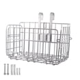 thumbnail image 3 of Bike Basket Organizer Basket Waterproof Cargo Rack Bike Wire Basket, 3 of 8