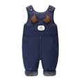 thumbnail image 3 of Ruyang Baby Cute Animal Puffer Snow Bib Overalls Toddler Zip up Ski Jumpsuit Winter Waterproof Warm Clothes Down Snowsuit, 3 of 9