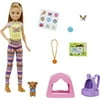 Barbie It Takes Two Stacie Doll & Accessories, Camping-Themed Set with Tent, Puppy & More