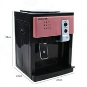 Top Loading Countertop Water Dispenser,5 Gallon Mini Desktop Water Cooler Dispenser with Hot/Cold/Warm Water for Homes, Kitchens, Offices, Dorms (Pink Gold)