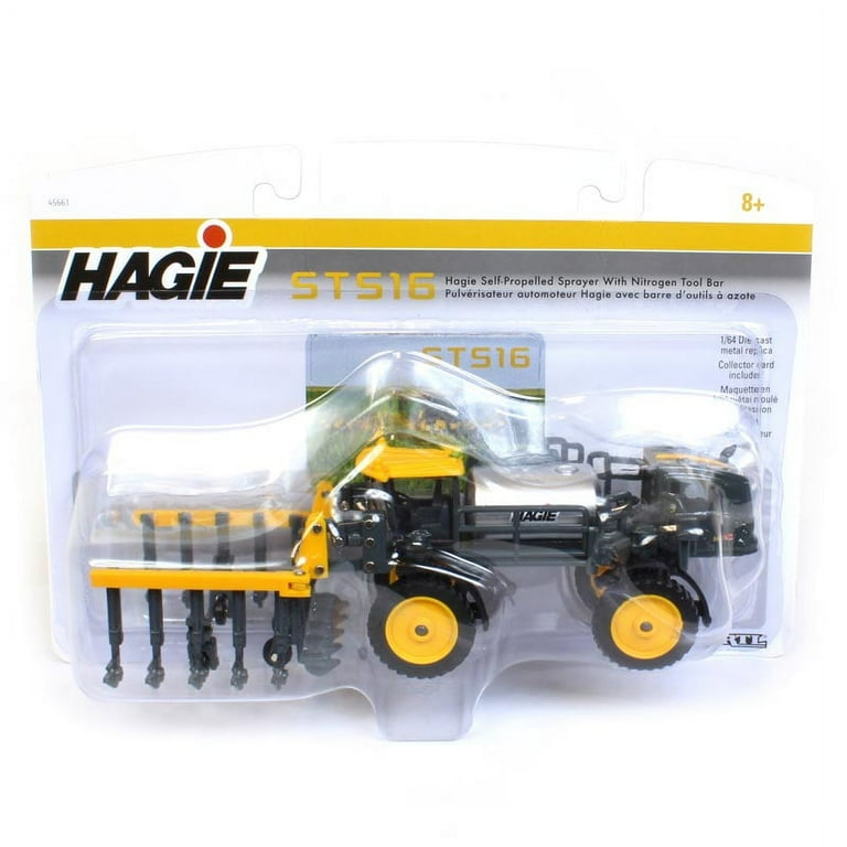 ERTL 1:64 Hagie STS16 Sprayer, Nitrogen Tool Bar, Die-Cast
