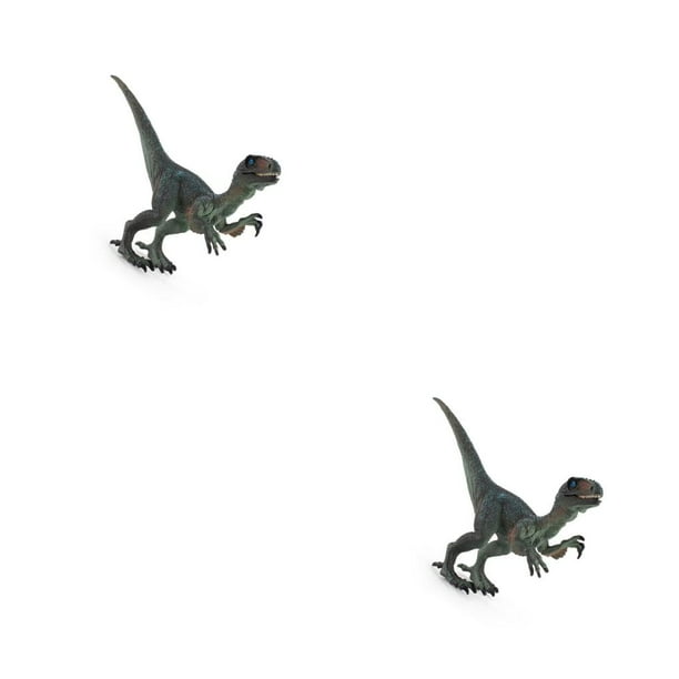 Cateissary Dinosaurios de acción Simulación sólida Dinosaurio Juguete Adornos Modelo de animales Figuras Regalo cognitivo para niños Suministros Tipo 1 2piezas Cateissary CBP586510