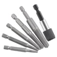 thumbnail image 2 of koolsoo Bolt Screw Extractor Set Screw Remover 1/4 inch Shank Tap Extractors for Damaged, 2 of 8