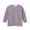 Purple, variant on KAUOD Girls Loose Soft Daily Tshirt Blouses Summer 3/4 Sleeve Crewneck Tops Trendy Casual Tees Shirts for Teen Juniors