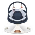 thumbnail image 1 of Columpio Eléctrico para Bebé Viriwebaby 5 Velocidades Bluetooth Azul Oscuro, 1 of 8