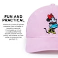 thumbnail image 3 of Gorra de béisbol Disney Minnie Mouse rosa para mujer y hombre, 3 of 5