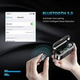 thumbnail image 5 of Bluetooth True Wireless Earbuds with Charging Case, Black, 5 of 9