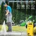 thumbnail image 5 of Dayplus Pressure Washer Compact Car & Home 110 bar high-pressure hose & gun, dirt blaster, spray lance, Home & Car kit, 5 of 11