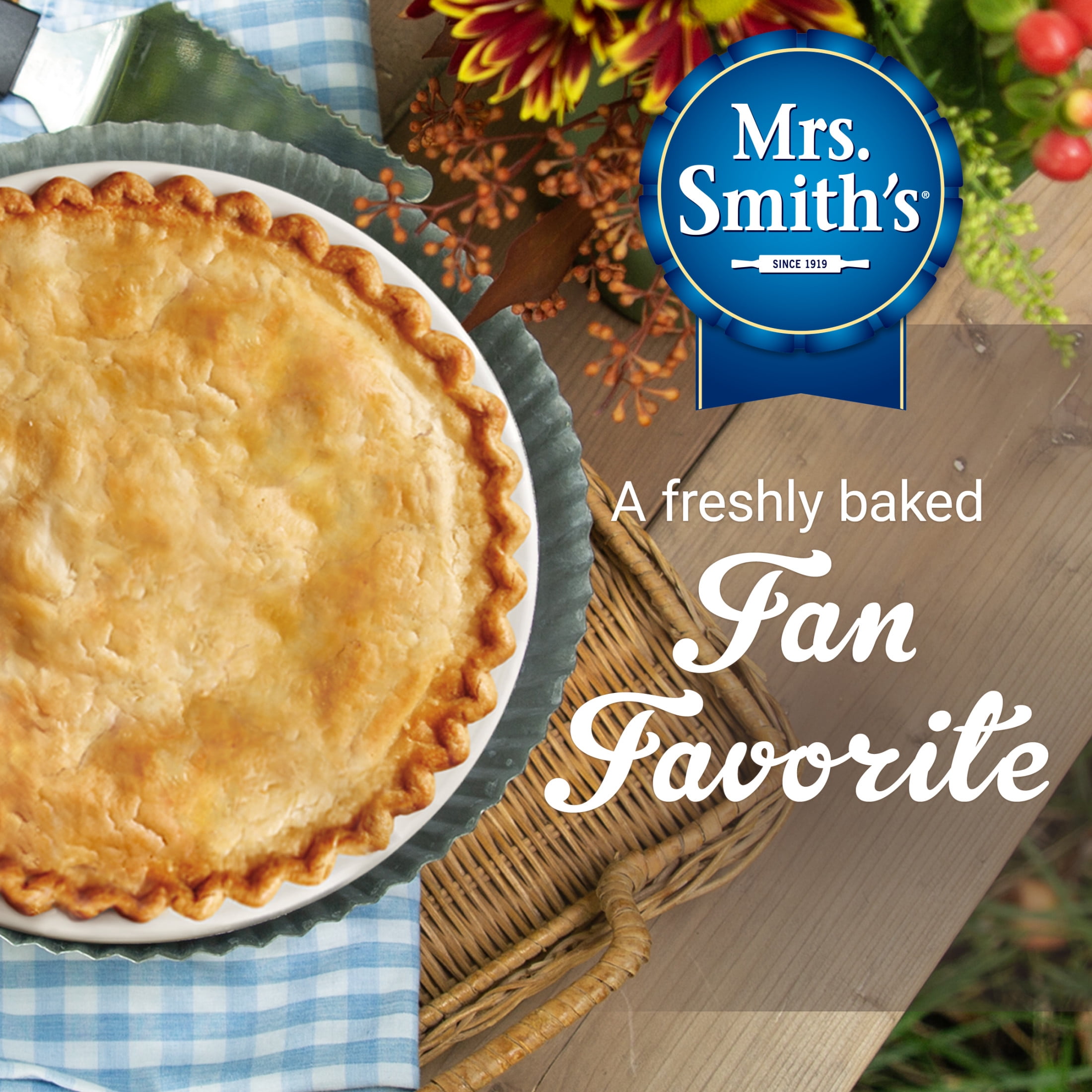 Mrs. Smith's Frozen Original Flaky Crust Pumpkin Pie, 37.01 oz