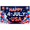 3A, variant on Patriotic Theme Celebration Banner July 4th Independence Day Decor American Flag Fireworks for Outdoor Event Holiday Party