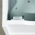 thumbnail image 6 of Qaba Toddler Toy Box Storage & Kids Storage Bench Seat for Toddler Playroom Furniture, Kids Bedroom Furniture, Toy Organizer Storage Bin, Gray, 6 of 9