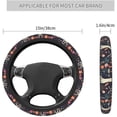 thumbnail image 2 of Aztec Style Tribal Universal 15 Inch Steering Wheel Covers Anti Slip Neoprene Car Wrap Cover for Adults, 2 of 7