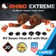 thumbnail image 2 of Manguera de alcantarillado Camco RhinoExtreme de 6 m con accesorios y adaptador, 2 of 6