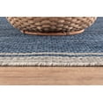 thumbnail image 5 of Outdoor Rug  8x10 Bordered Navy Blue Gray Modern Area Rugs For Indoor And Patios Porches Waterproof Washable Porch Deck Outside Carpet (bordered 8 X 10), 5 of 9