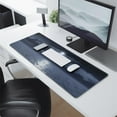 thumbnail image 4 of Moon Ocean Large Mouse Pad - XXL 31.5x11.8 Inch Gaming Desk Mat with Non-Slip Base, Stitched Edges for a Superior Computer, Office, Keyboard, Laptop Experience, 4 of 7