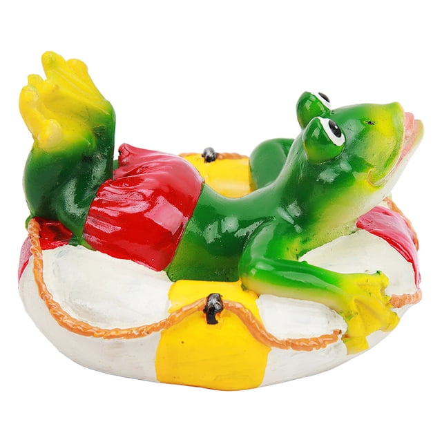 Pond Ornament,Resin Avoid Fade Easy Float Water Floating Garden Statue Suitable For Home Garden Courtyard