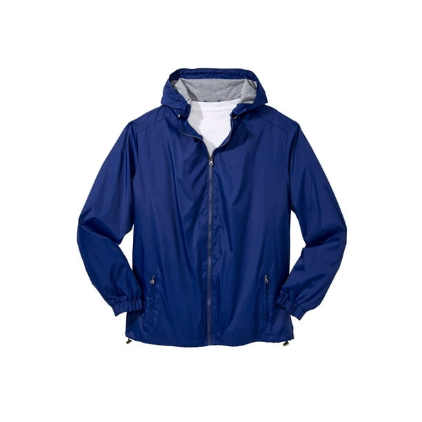 Kingsize Kingsize Men's Big & Tall JerseyLined Windbreaker Walmart