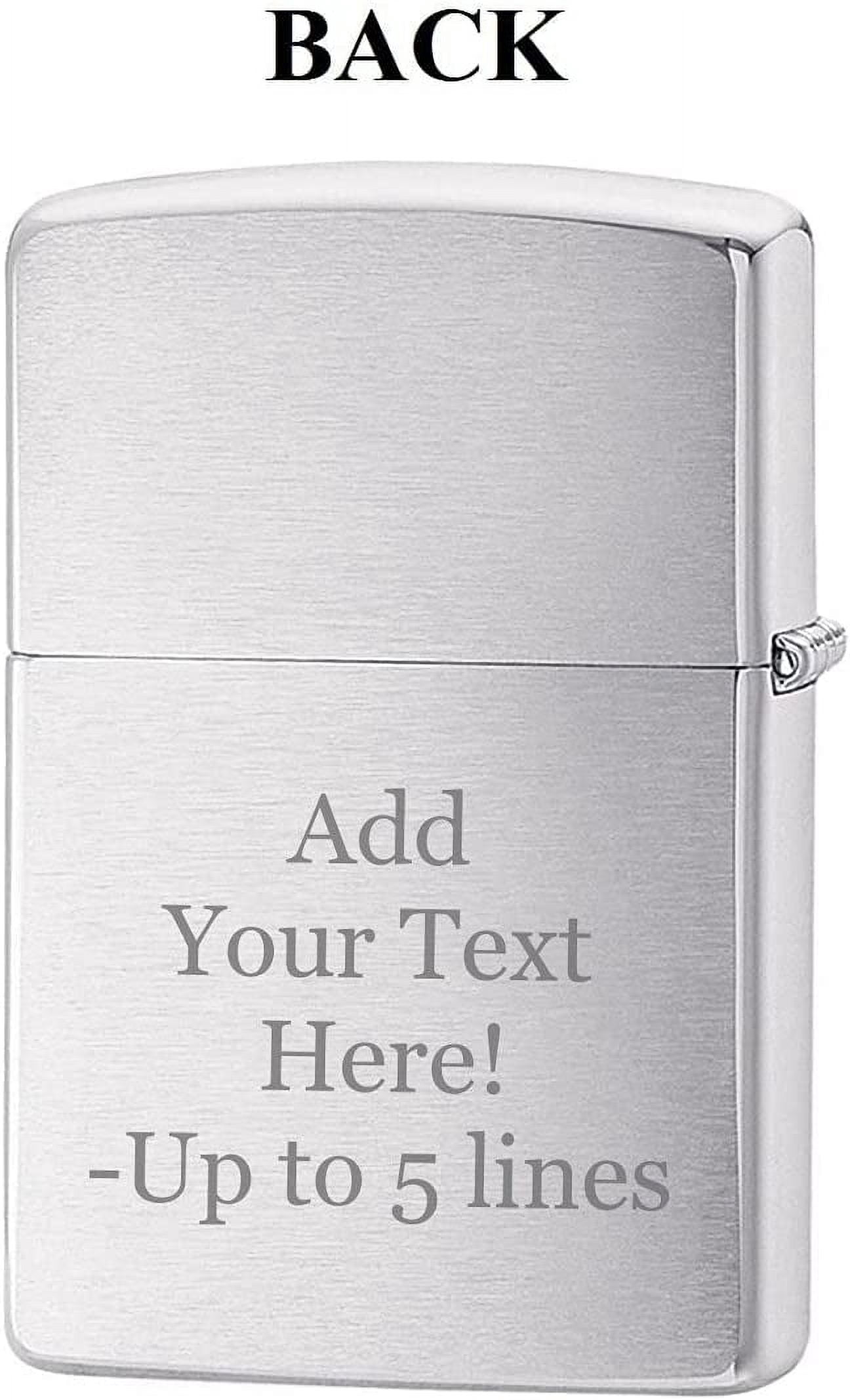 Zippo Lighter- Pipe Design Pipe Insert Windproof Lighter (Pipe Brushed 200PL)