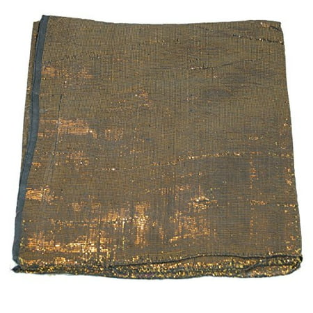 - Mojeska Vintage Lurex Scarf Hair Cover Wrap Headscarf 100% Solid Cotton Black Gold