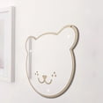 thumbnail image 3 of Espejo de Pared de Acrílico para de 2 Piezas con Adorno de Habitación de Bebé Colgante de Cuerda, 3 of 9