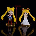 thumbnail image 3 of 6pcs/set Sailor Moon Figures Anime Statue Model Toys Action Figure Toy, 3 of 6