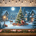 thumbnail image 2 of Festive Design Merry Christmas Banner Holiday Decoration for Christmas Party Home Decor Holiday Celebration, 2 of 9