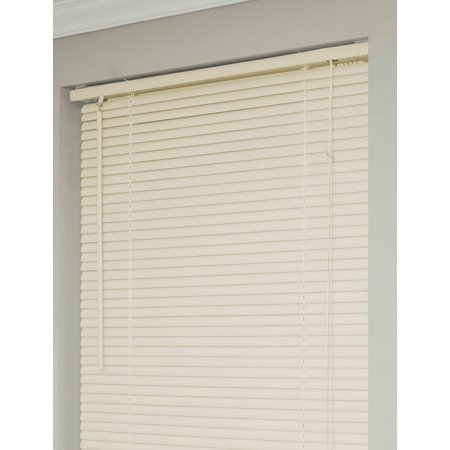 New 5th Ave Collection Alabaster Vinyl 1" Mini Blinds - 48" Wide x 72" Long