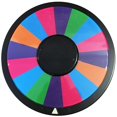 thumbnail image 1 of Jeu de Fortune Roue Rotative Roulette Double Face Fournitures de Fête, 1 of 3