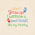 thumbnail image 4 of Inktastic Speech Therapist Like Mommy Boys or Girls Baby T-Shirt, 4 of 5