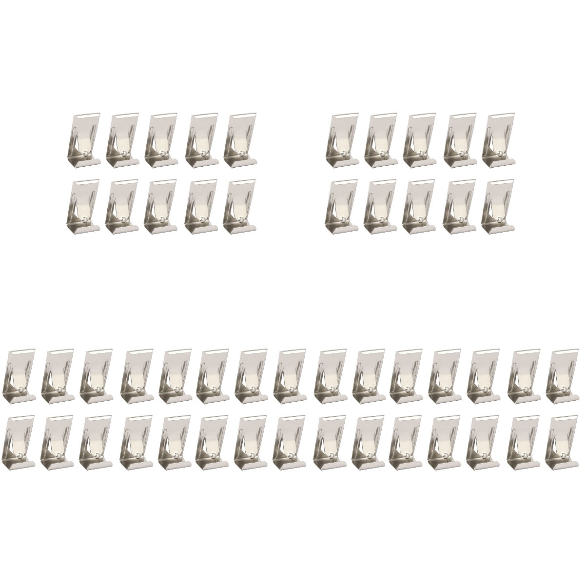 unbranded 250 Pcs  Photo Frame Clip Picture Frame Back Plate Buckle Picture Frame Hook