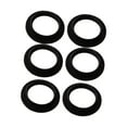 thumbnail image 2 of TISHITA 2x6Pcs E26 Outer Rings Bulb Holder Lamp Shade Adapter E27 Lamp Cap Rings Ferrule black, 2 of 8