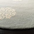thumbnail image 3 of Safavieh Soho Grey Contemporary Rug - Round 4', 3 of 5