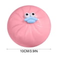 thumbnail image 3 of Twfbrm Dumpling Stress Ball, 4 Inch Soft Giant Squashy Dumpling with Slow Rising Effect, Steamed Stuffed Bun Anxiety Relief Sensory Fidget Toys, Squeeze Dough Decompression Toy for Adults, 3 of 5