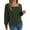 Green, variant on Women Sweaters Clearance Sale Womens Knit Square Neck Long Sleeve Casual Loose Pullover Sweater Top