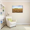 thumbnail image 2 of wall26 - Landscape Canvas Wall Art - Cotton Field Ready for Harvest - Gallery Wrap Modern Home Art | Ready to Hang - 16x24 inches, 2 of 3