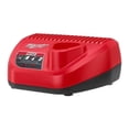 thumbnail image 1 of Cargador De Bateriade Litio M12 120v 86071 Milwaukee Milwaukee 48592401, 1 of 2