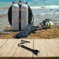 thumbnail image 2 of PASILI Scuba Diving Ipx8 Waterproof Flashlight Led Light 80M Deep Underwater Torch 4000Lm Non-Slip Flashlight With Hang Strap, 2 of 9