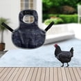 thumbnail image 1 of Sillín de pollo, delantal, impermeable, protector de espalda, sillín de apareamiento, protector de aves de corral, arnés para pollos, chaleco para Negro, 1 of 8