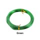 thumbnail image 3 of Qarigey Rollo de alambre de aluminio, pendientes de 1mm, joyería, decoración , adorno DIY, hallazgos de abalorios, accesorios para Ropa, zapatos y accesorios Miscelánea Verde, 3 of 6