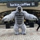 thumbnail image 4 of Mascota inflable gigante de gorila King Kong de 2 a 3 m para adultos que camina, disfraz de actuación, ceremonia publicitaria para fiestas de Navidad, 4 of 5