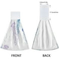 thumbnail image 2 of GZHJMY Kitchen Hanging Hand Towels for Bathroom Decorative with Hanging Loop Jellyfish White Set of 2 Soft Absorbent Funny, 2 of 7