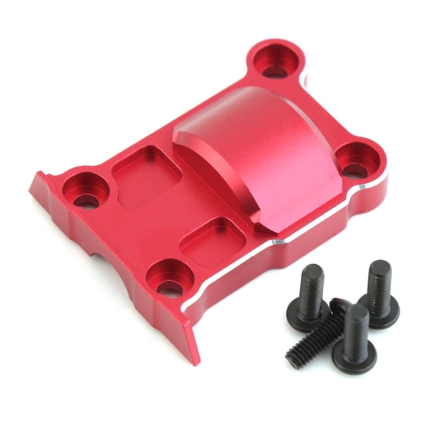 Ounissouiy Cubierta de eje RCGOFOLLOW, pieza de coche RC, cubierta ligera de eje Rc para camiones monstruo 1/5, pieza de actualización RC Kits de construcción modelo Rojo