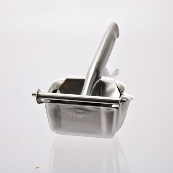 FANGSUN Stainless Steel Fruit Press, Manual Juicer for Citrus, Lemons, Limes, Pomegranates, Heavy-Duty Fruit Squeezer for Fresh Juice Making