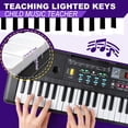 thumbnail image 4 of Teclado y piano TWFRIC de 61 teclas con micrófono para niños de 5 a 9 años, 4 of 6