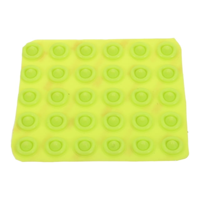 OULII 30 Pcs Snowboarding Mat Anti-slip Stickers Green Silicone Studded Texture for Snow Gear