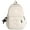 Beige, variant on Cute Aesthetic Backpack for Women Casual Solid Bookbag Laptop Backpacks Korean Fashion College Travel Daypack (Black)
