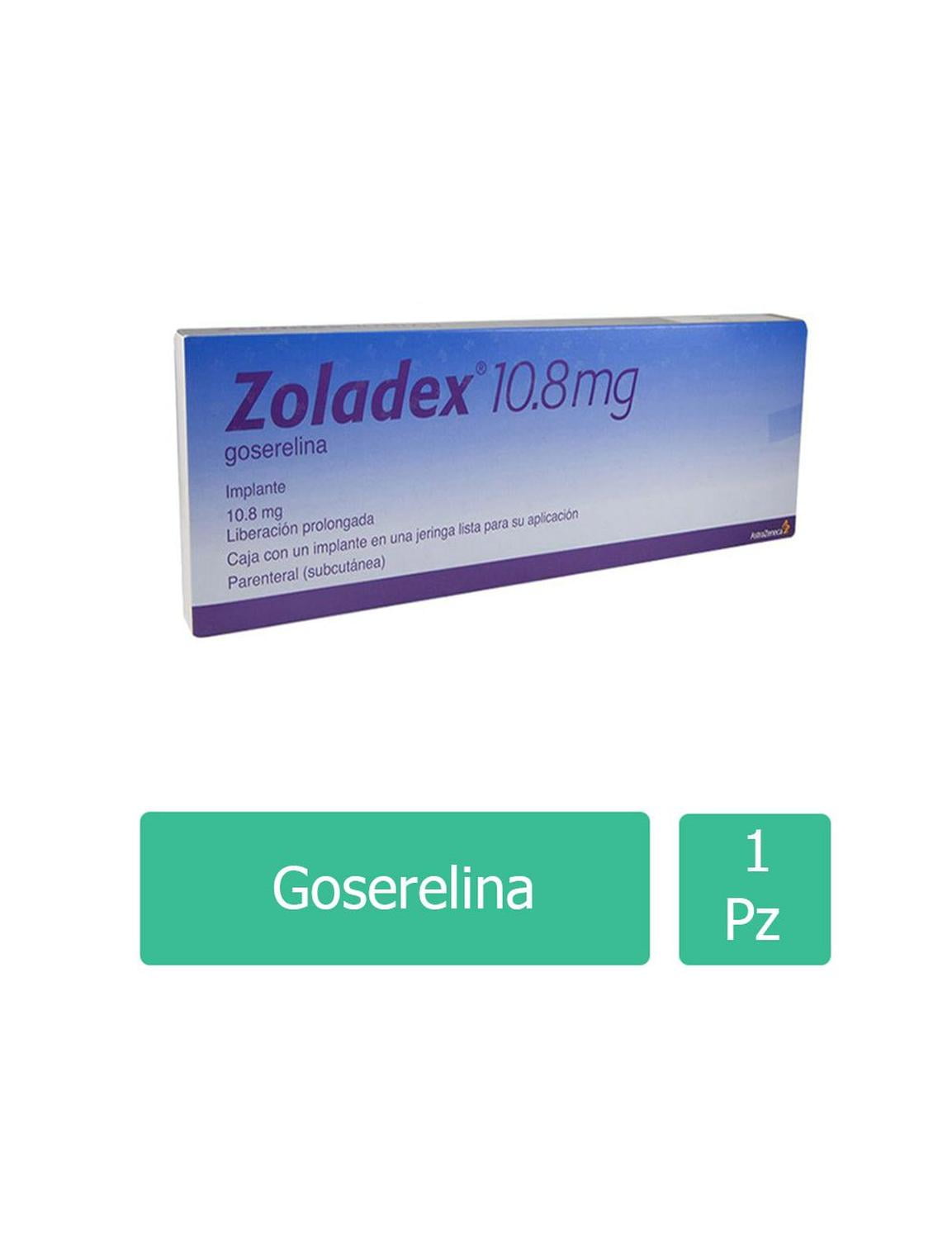 Zoladex 10 8 mg caja con 1 implante en 1 jeringa walmart en l nea