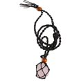 thumbnail image 3 of AMERTEER Empty Stone Holder Crystal Necklace Rope Cord Stone Necklace Jewelry DIY Gift, 3 of 6