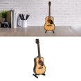 thumbnail image 1 of Réplica De Guitarra En Miniatura, Exquisito Modelo De Mini Guitarra Con Decoración De Tilo Realista De 5,1 Pulgadas Para Amantes De La Música Para Cafetería, 1 of 7