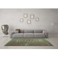 thumbnail image 3 of Ahgly Company Indoor Rectangle Oriental Turquoise Blue Traditional Area Rugs, 2' x 5', 3 of 4